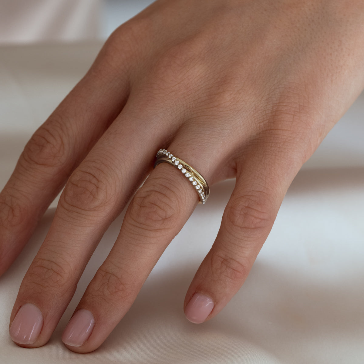 Diamond Sash Ring