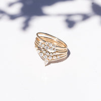 Wide Celestial Arch Ring
