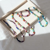Summer Candy Beaded Necklace - OOAK