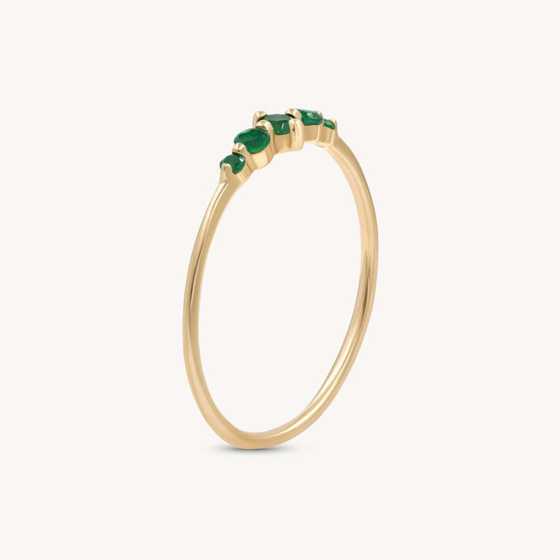 Emerald Oceana Ring