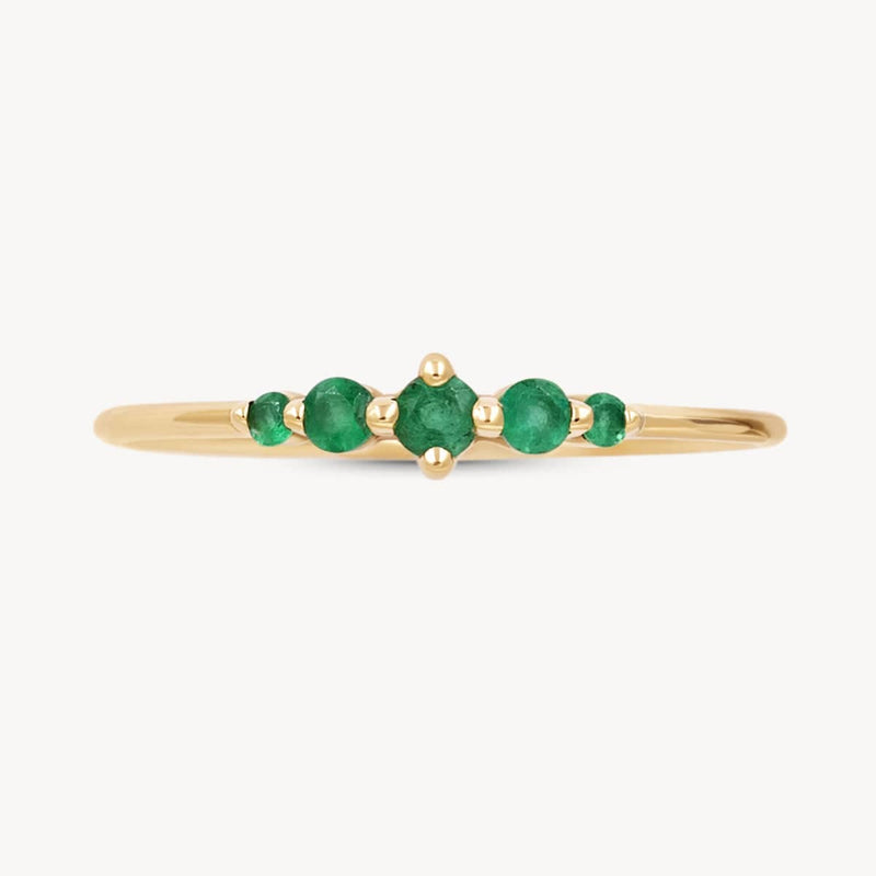 Emerald Oceana Ring