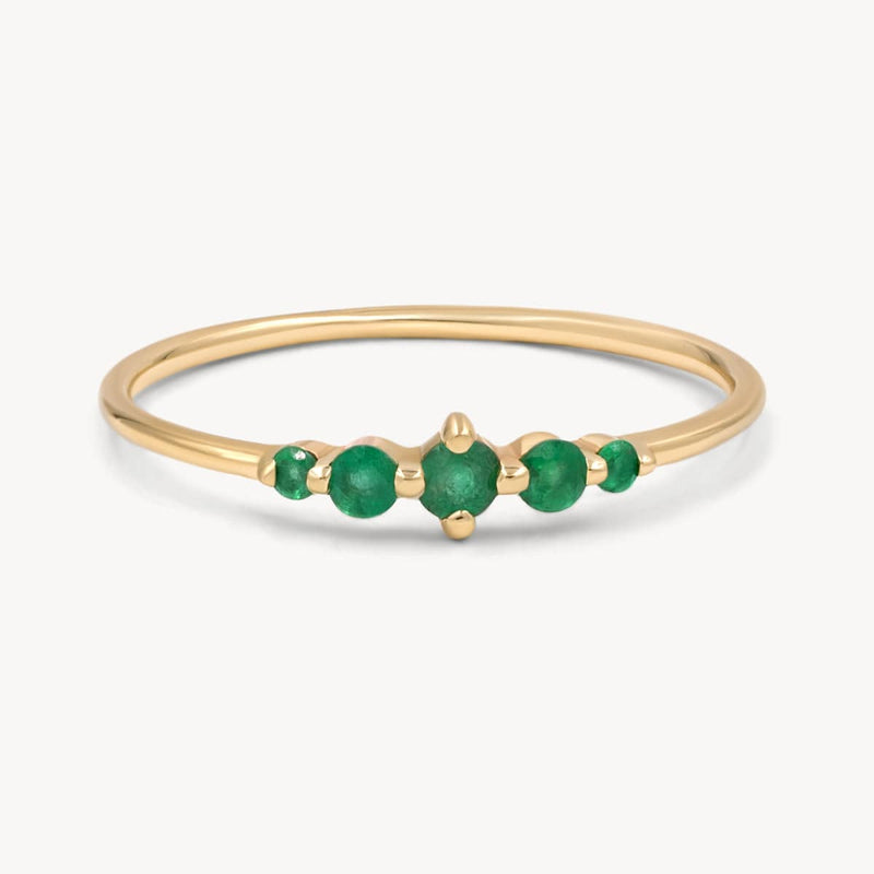 Emerald Oceana Ring