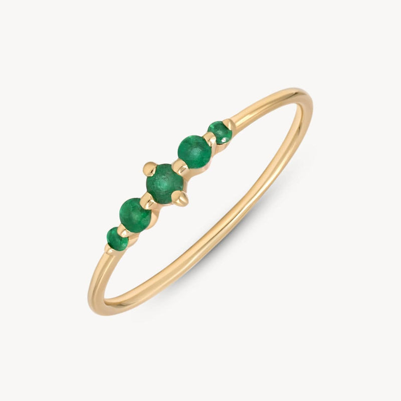 Emerald Oceana Ring