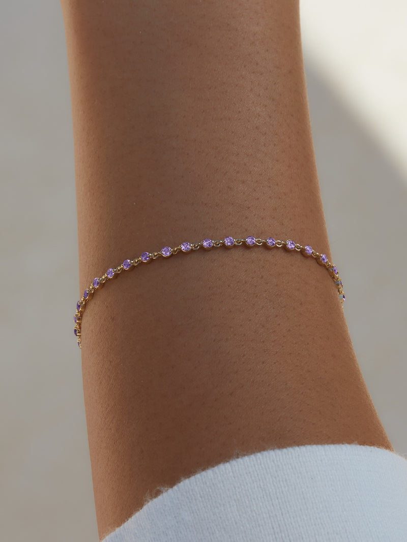 Wrapped in Amethyst Bracelet