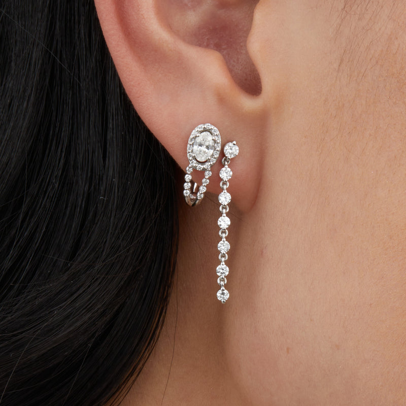 Wrapped in Diamonds Studs