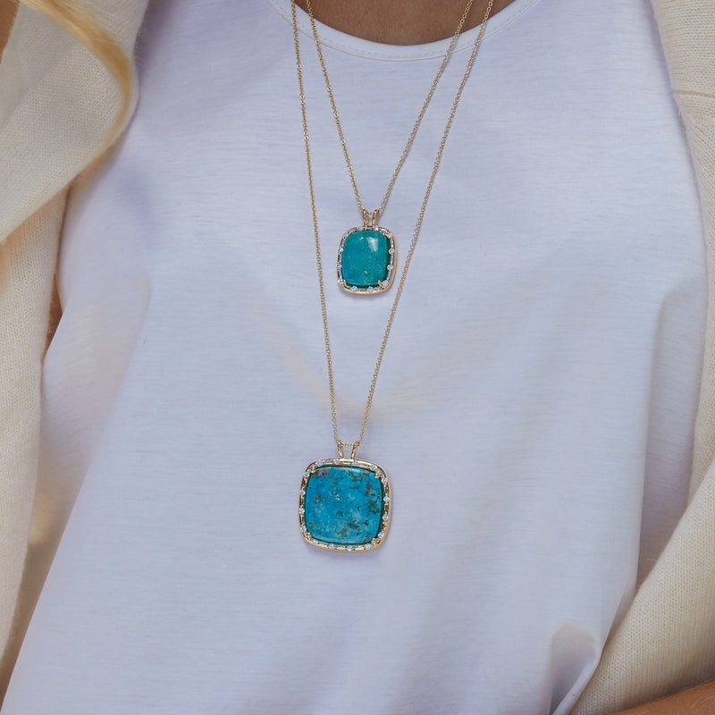 Maelis Turquoise Pendant