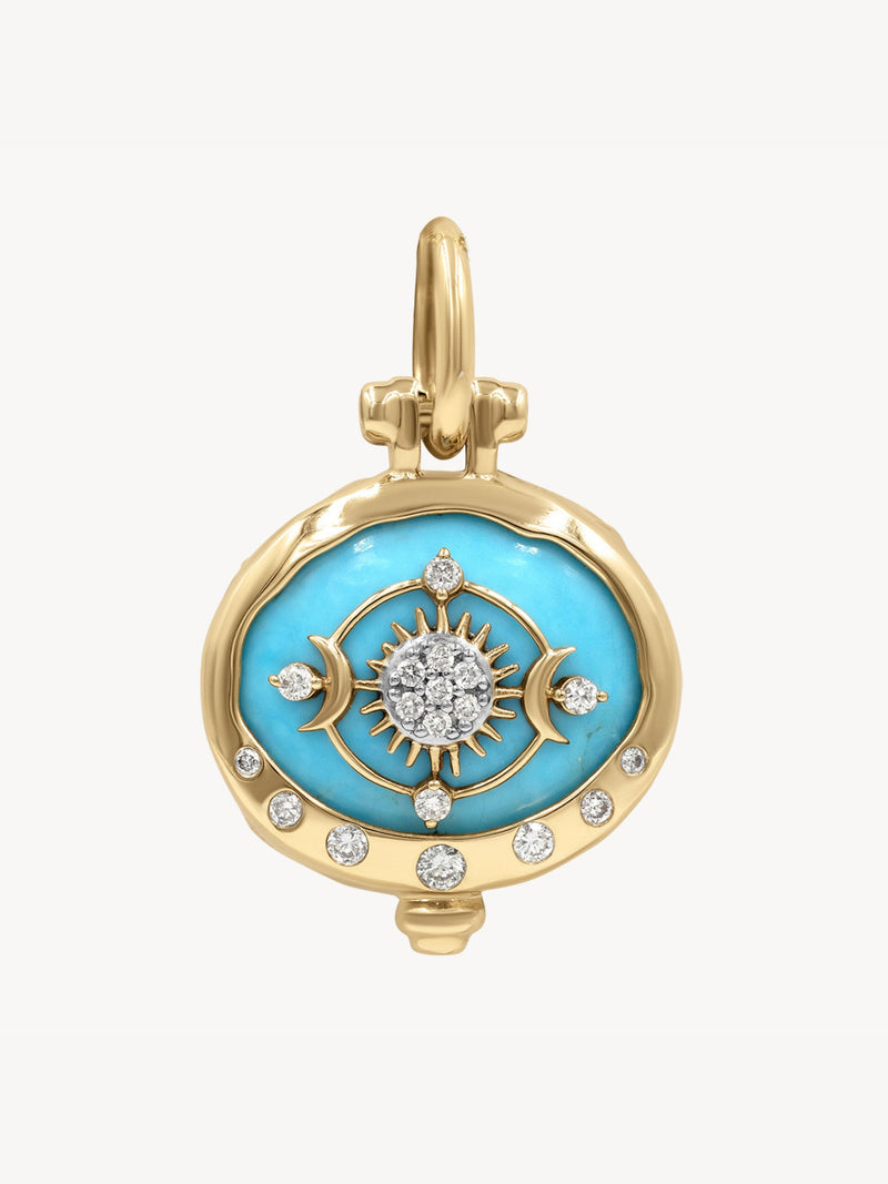 Wild Women Turquoise Pendant