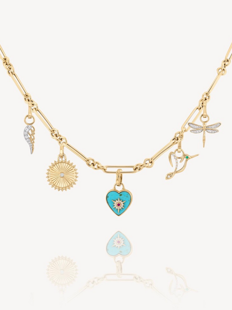 Alternating Paper Clip Chain