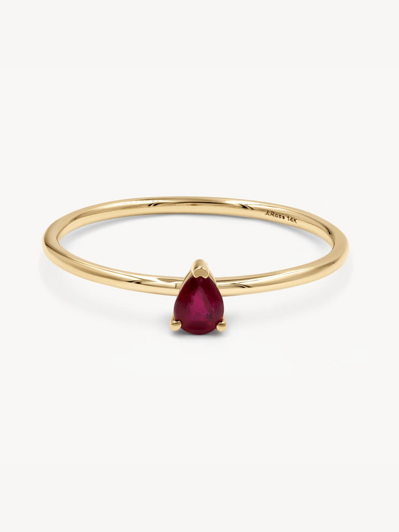 Birthstone Ring - Ruby