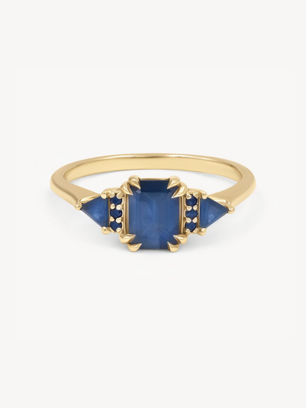 Sapphires on Sapphires Ring