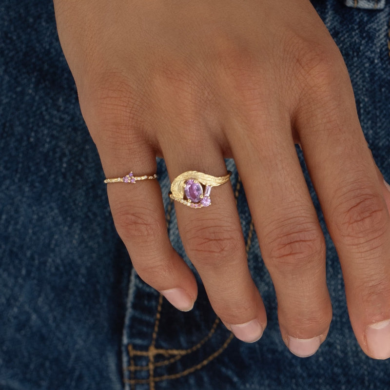 Red Violet Ring