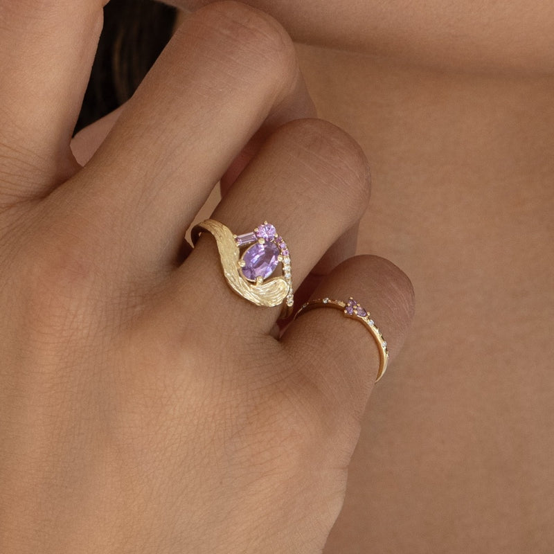 Red Violet Ring