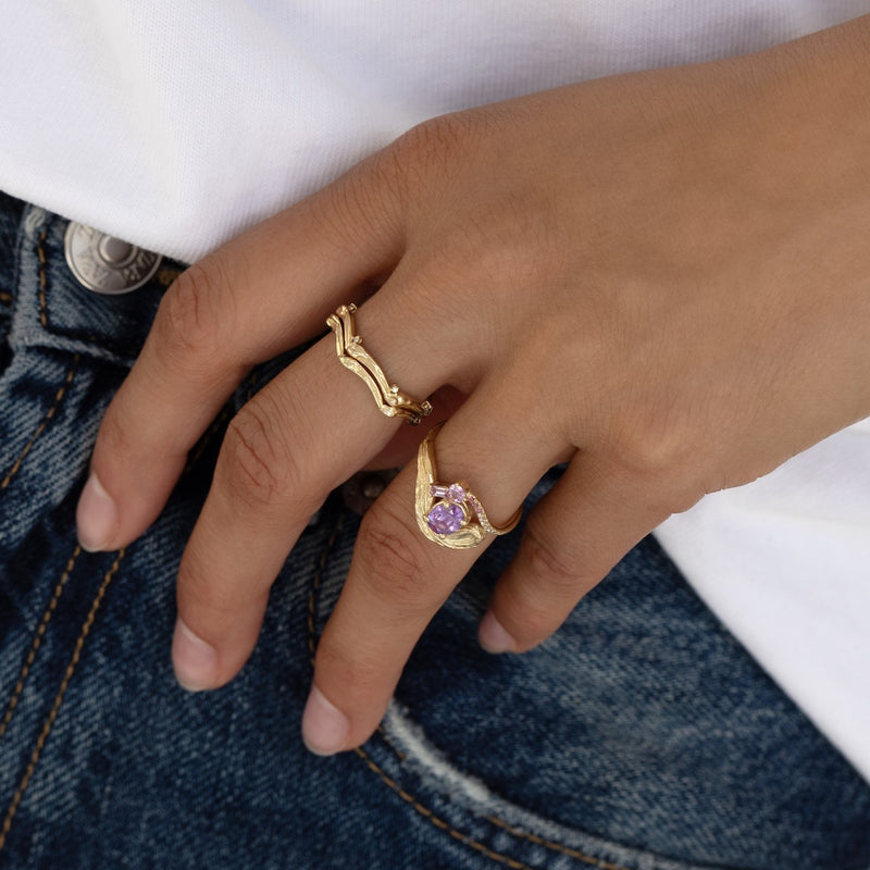 Red Violet Ring