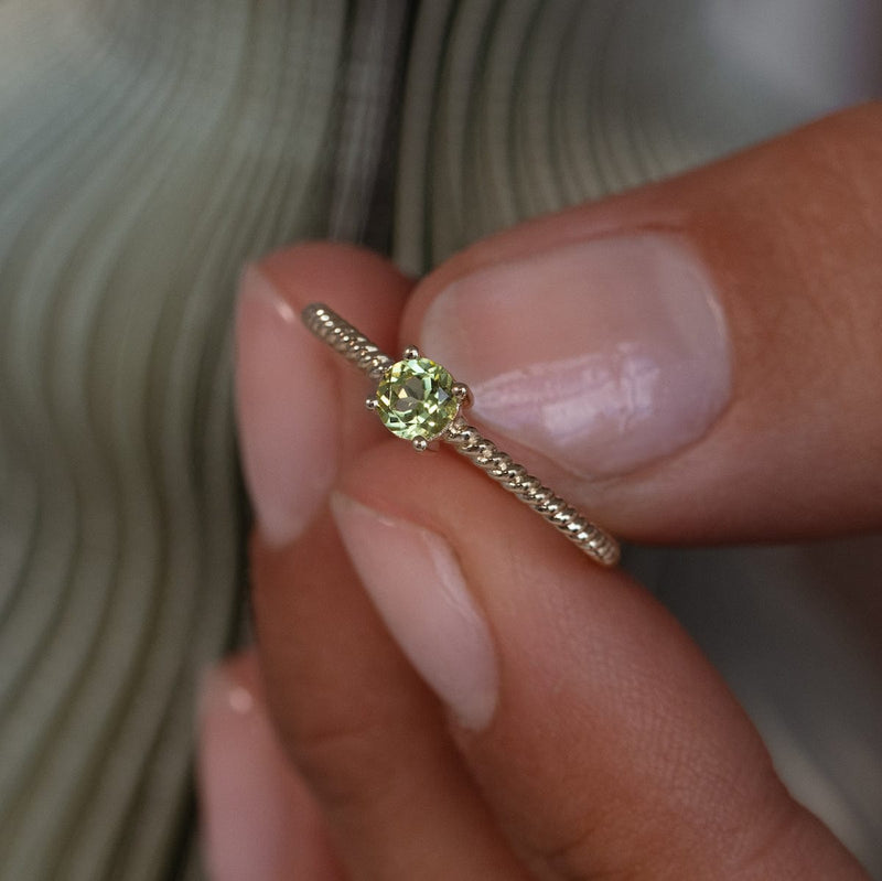 Peridot Ellie Ring