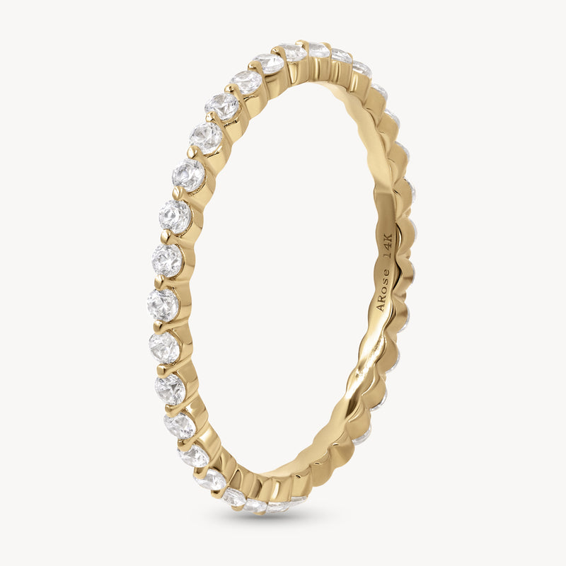 Floating Eternity Diamond Band