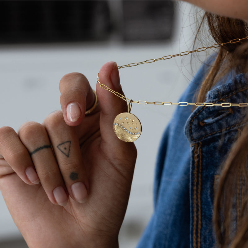 Celestial Wave Pendant