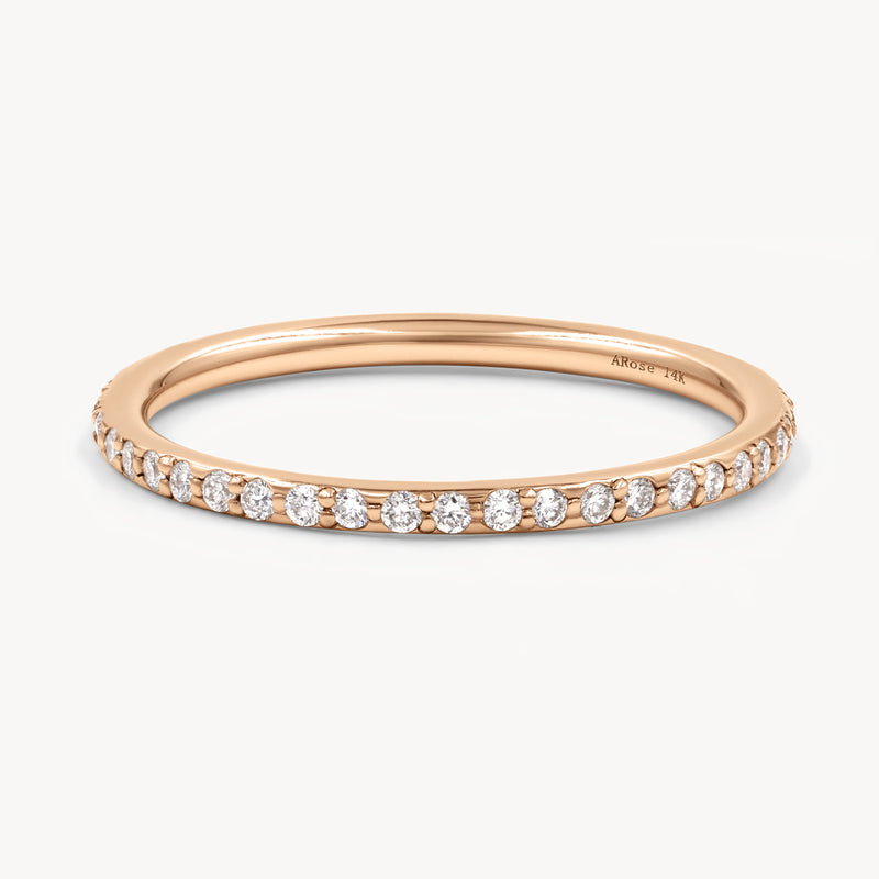 Diamond Stackable Eternity Bands