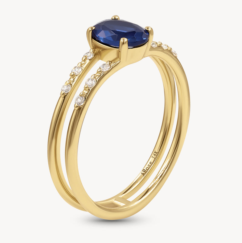 Marinel Sapphire Ring