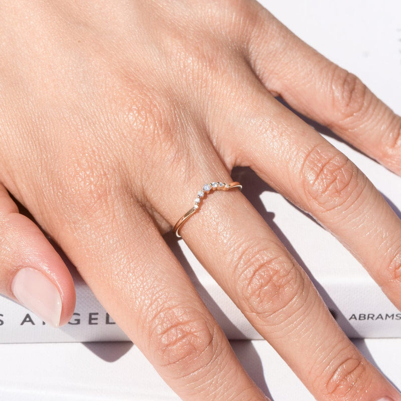 Celestial Arch Diamond Ring