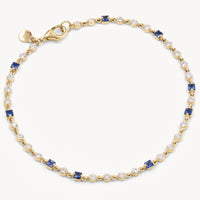 Wrapped in Sapphires and Diamonds Bracelet