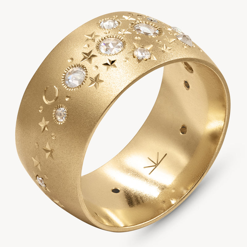 Rose Cut Celestial Band