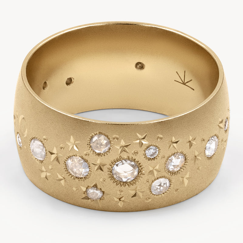 Rose Cut Celestial Band