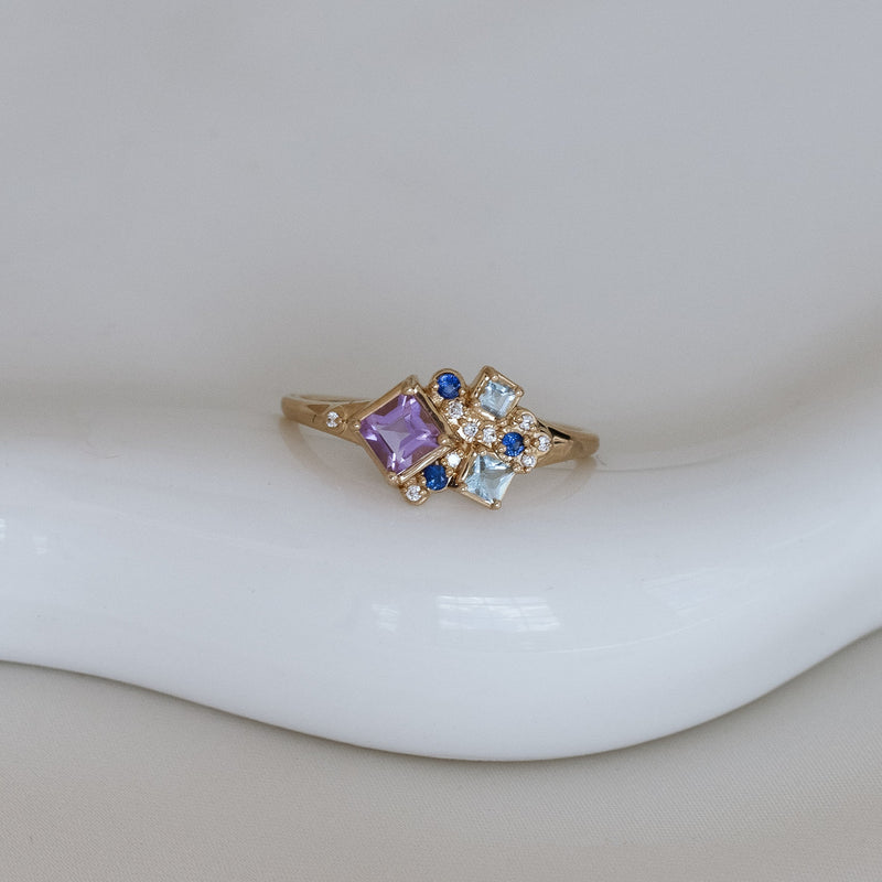 Lavender Nebula Ring