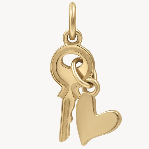 Key Mini Golden Charm