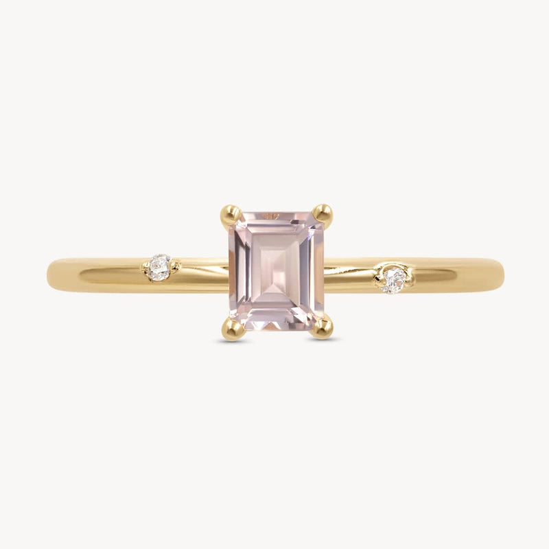 Morganite Ballet Ring