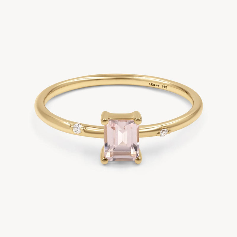 Morganite Ballet Ring