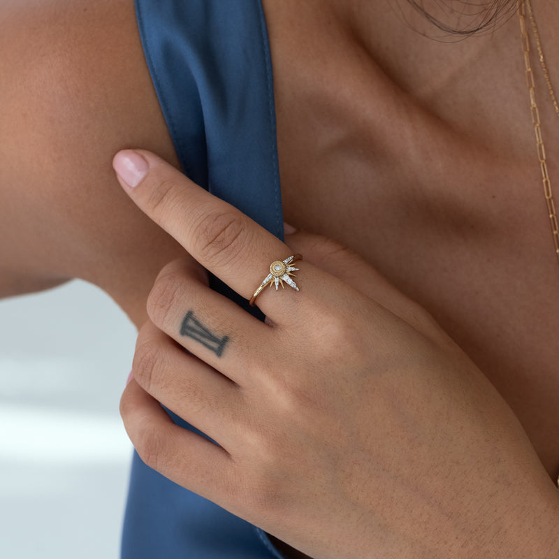 Heavenly Flare Ring