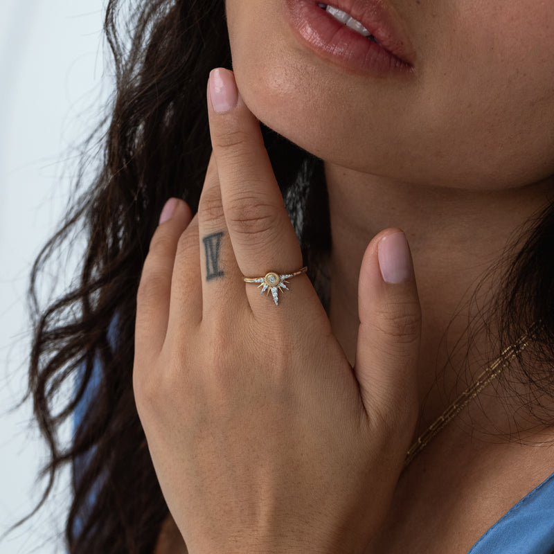 Heavenly Flare Ring