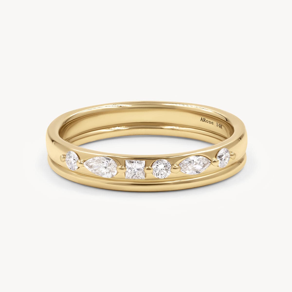 Diamond Multicut Ring