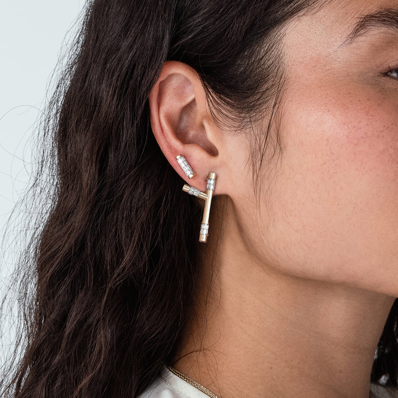 Y Stem Earrings