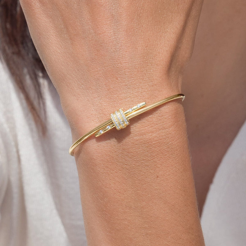 Diamond Latch Bracelet