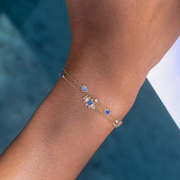 Sapphire Satellite Bracelet
