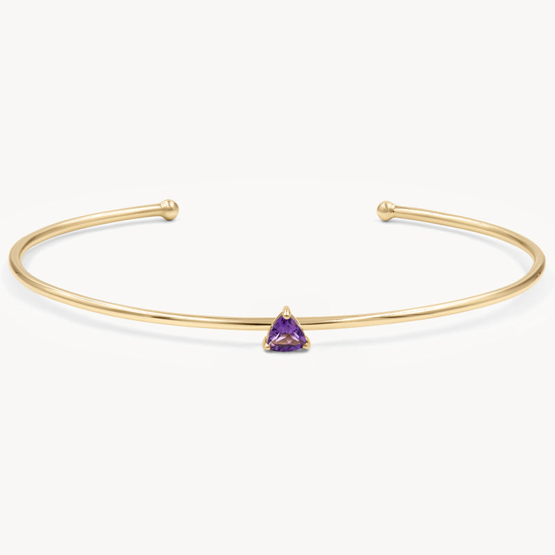 Birthstone Cuff Bracelet