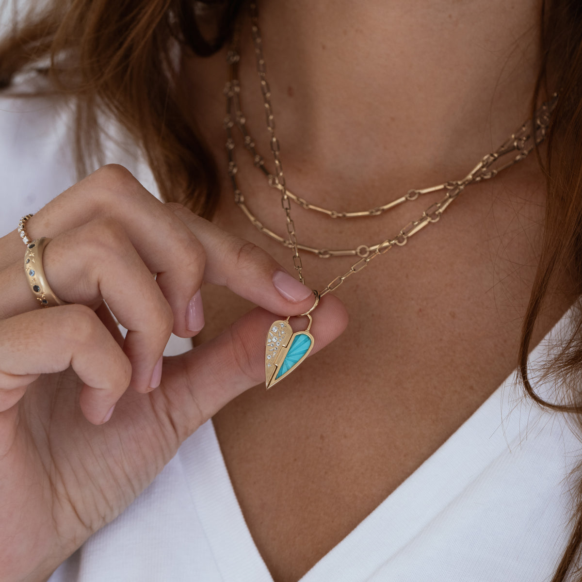 Solid 14K Gold Turquoise Heart Pendant, Turquoise Heart retailer Pendant, 14k Gemstone Heart Pendant, Dainty Turquoise Heart Pendant, Heart pendant