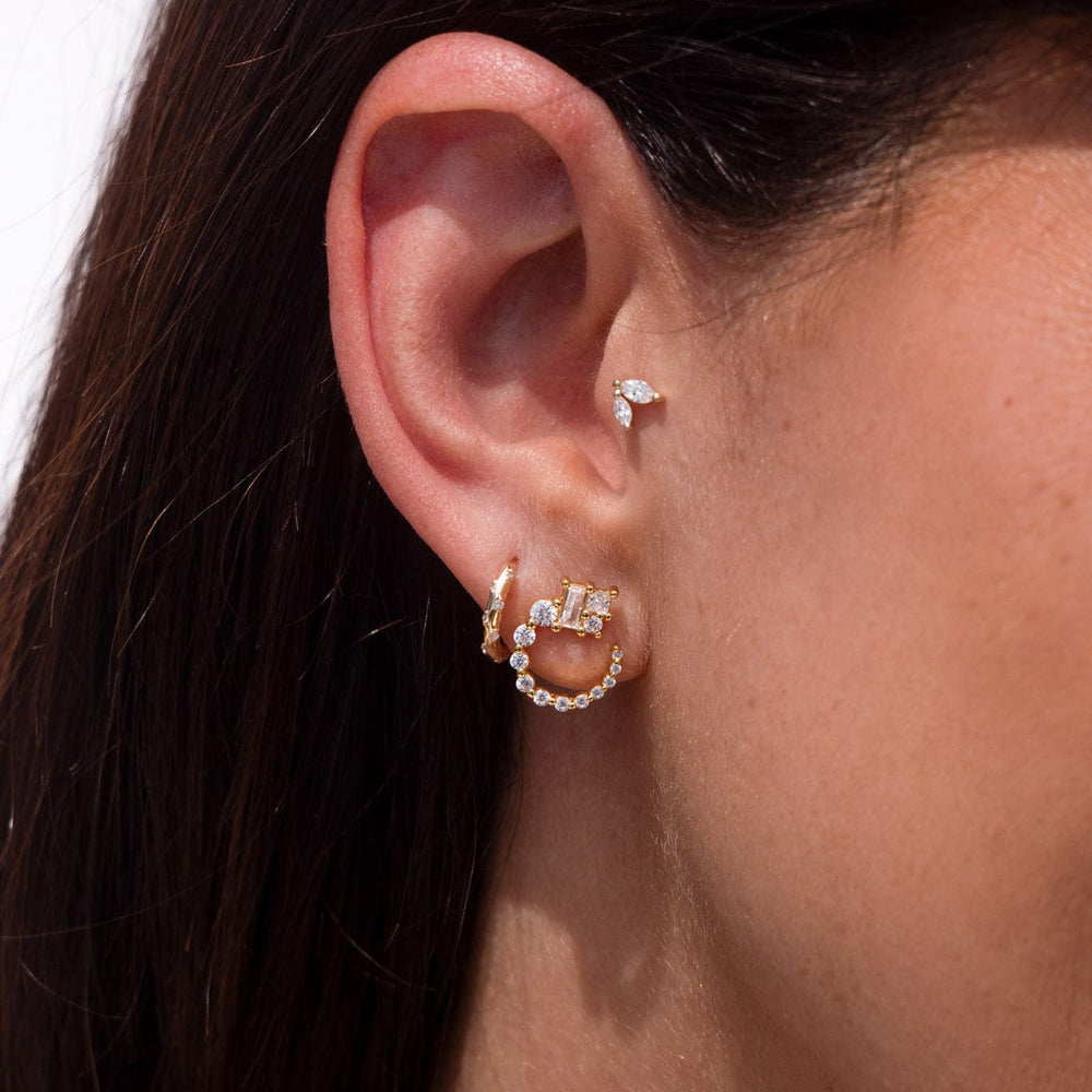Shooting Star Diamond Earrings
