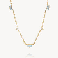 Aquamarine Azure Necklace