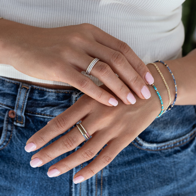 Half & Half Stackable Bands