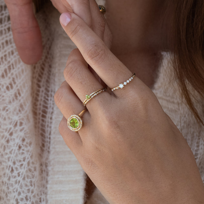 Peridot Spotlight Ring