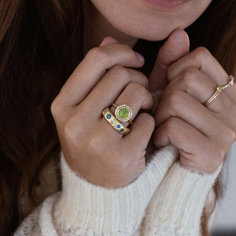 Peridot Spotlight Ring