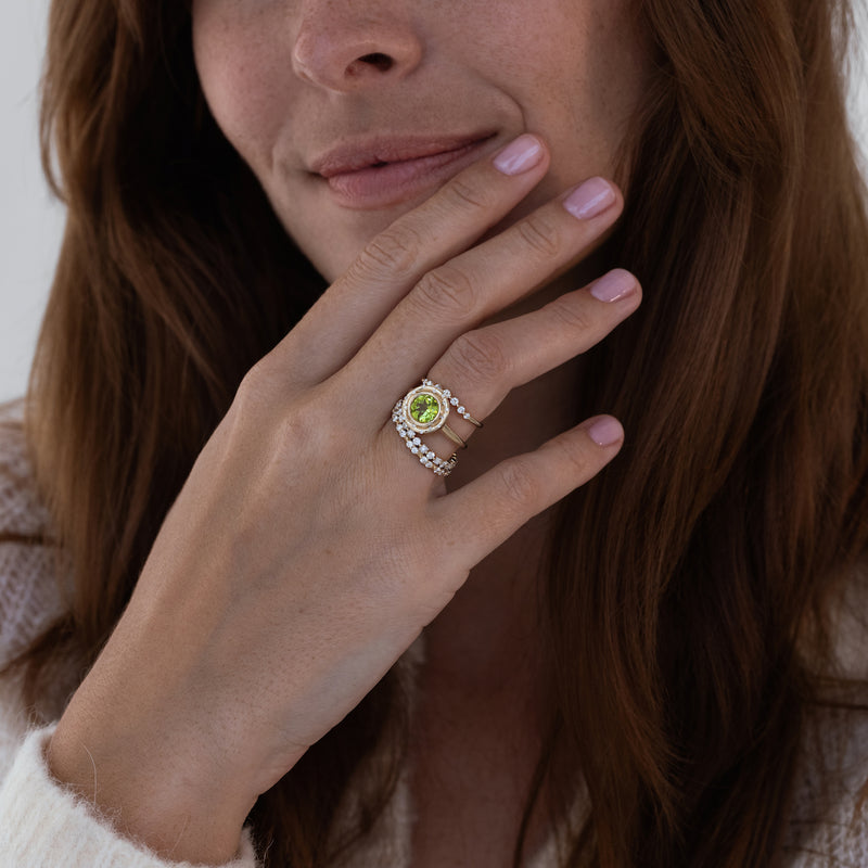 Peridot Spotlight Ring