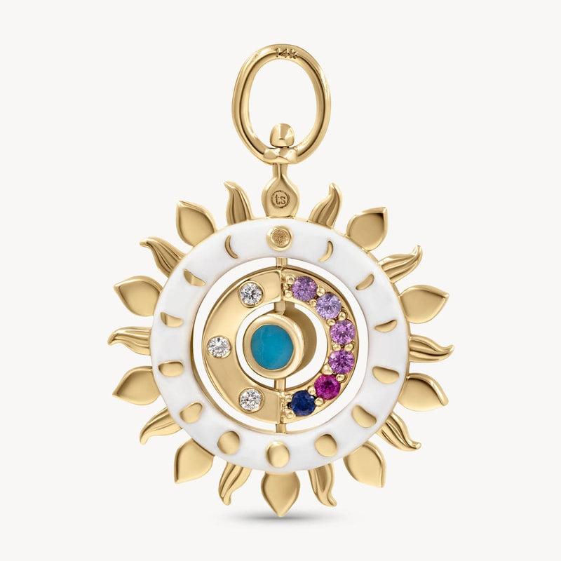 Tell Your Story Zodiac Flip Pendant