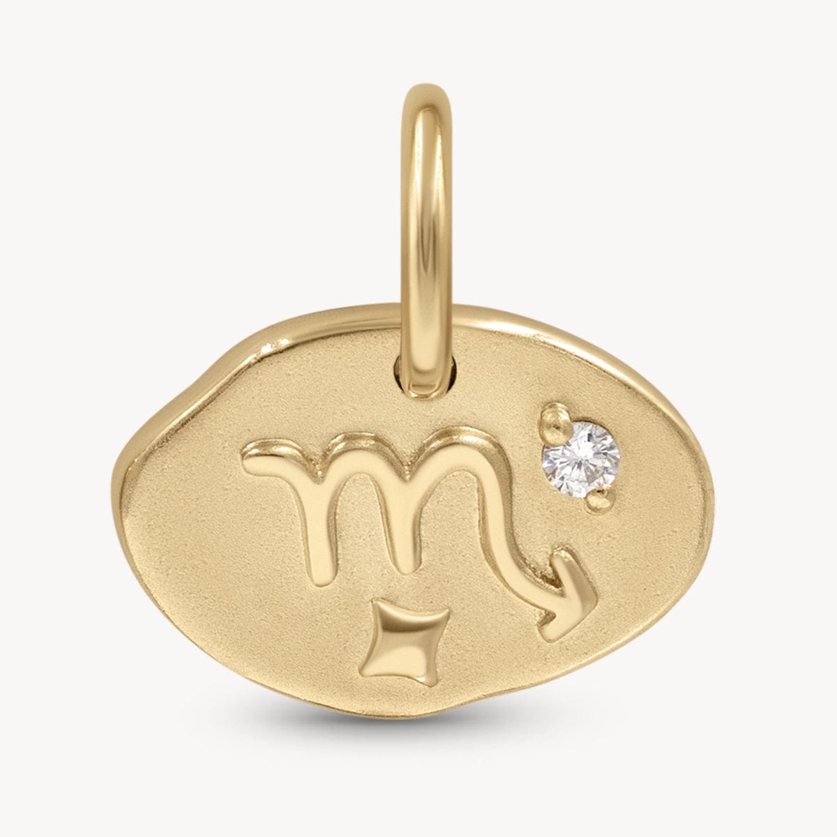 Zodiac Pendant Necklace in 14K Yellow Gold | Audry Rose