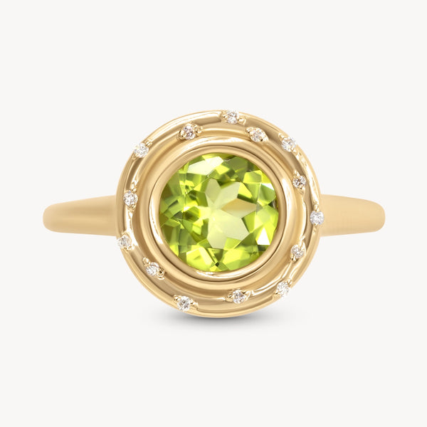 Peridot Spotlight Ring