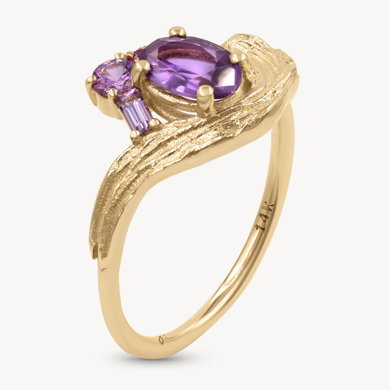 Red Violet Ring