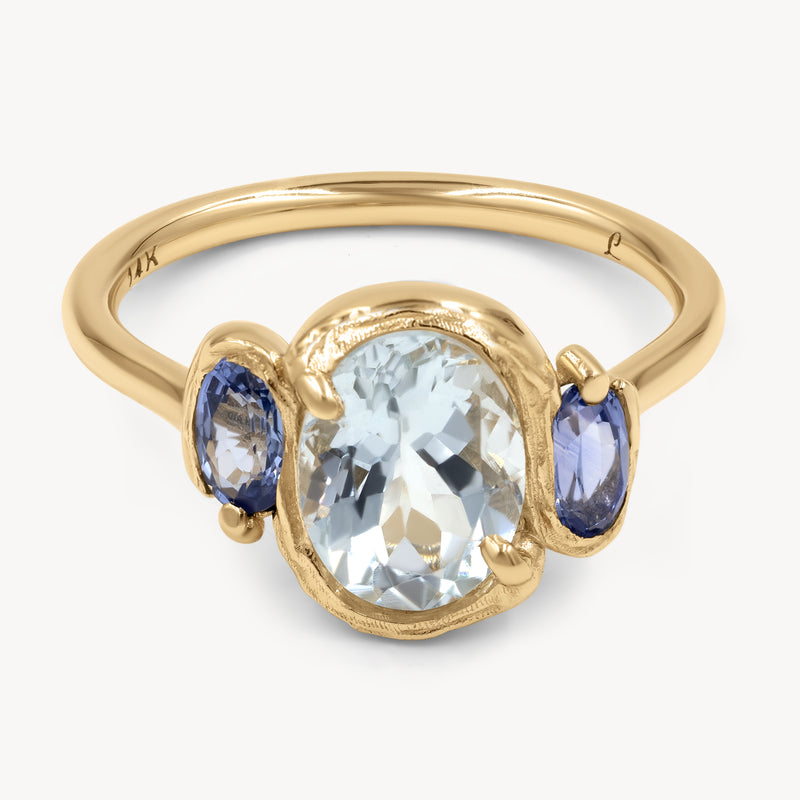 Maya Blue Ring