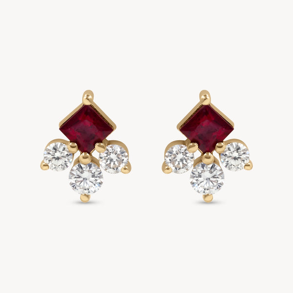 Scarlet Studs